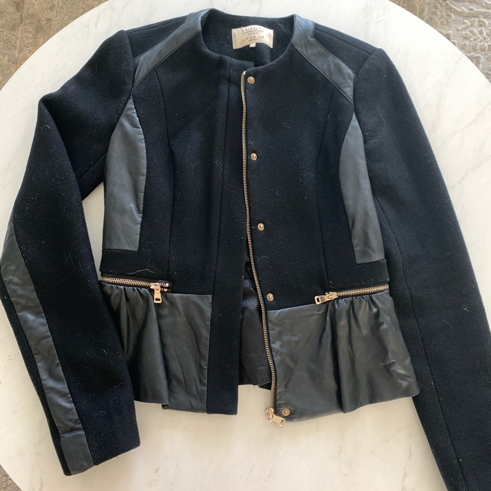 ZARA TRAFALUC black jacket